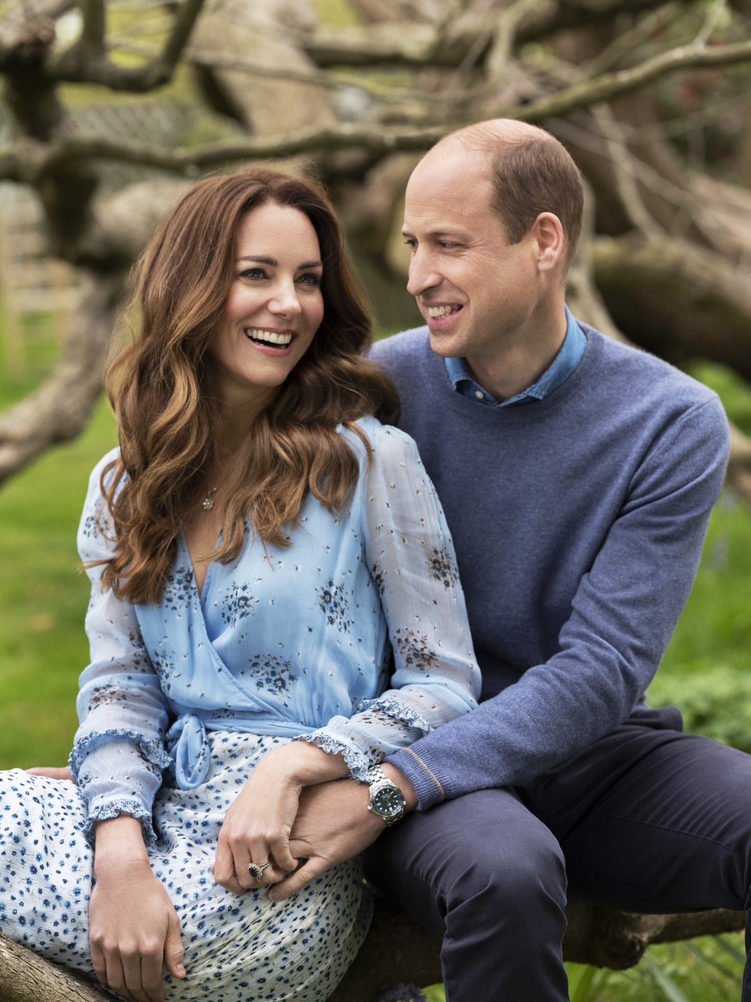 Will and Kate 10th Anniversary Portrait