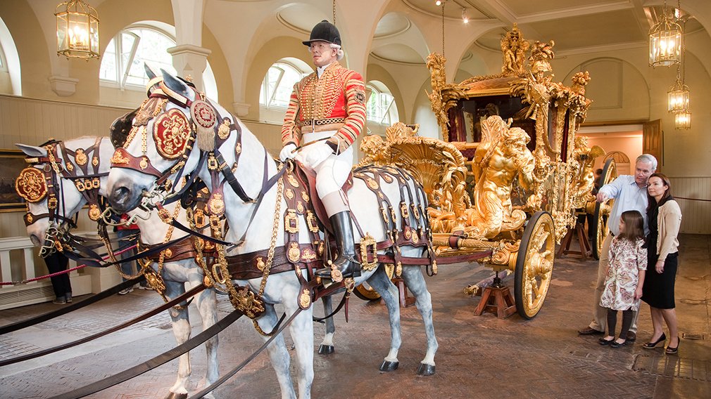The Golden State Coach at The Royal Mews