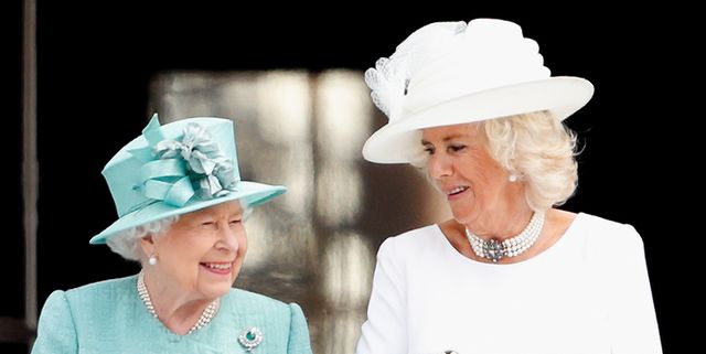 Her Majesty Queen Elizabeth II and Camilla Duchess of Cornwall